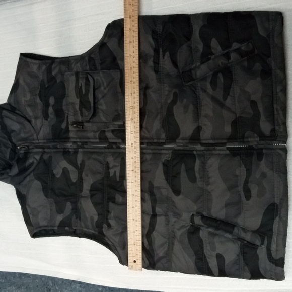 Burnside Camouflage Vest Men's Medium - Picture 7 of 9